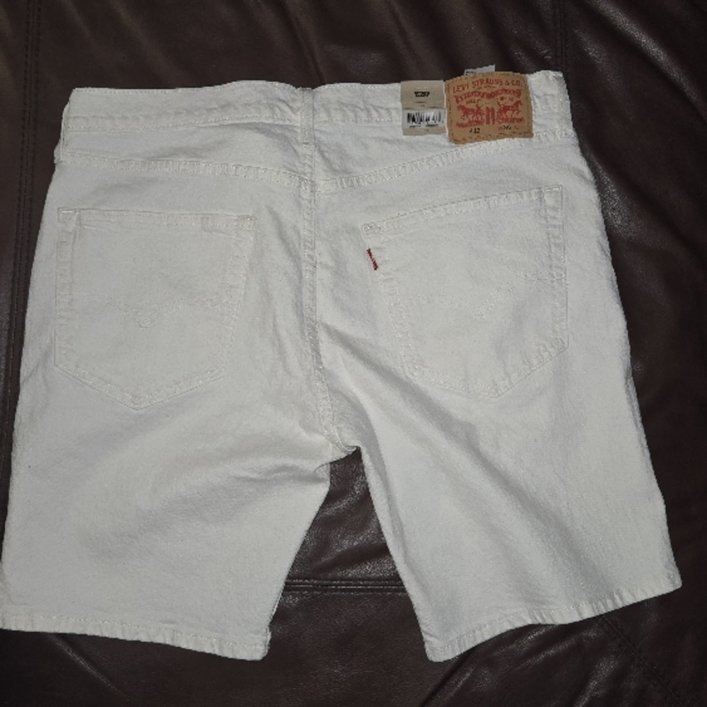 Levi's White Men's Shorts